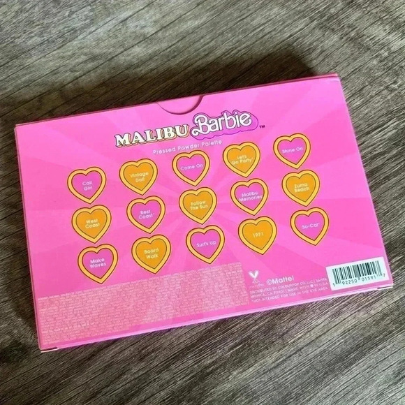 Colourpop Malibu Barbie Eyeshadow Palette New In Box - Picture 3 of 6